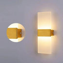 Arandela de Parede Minimalista em Acrílico Iluminação Moderna