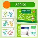Caderno de Traço e Desenho Infantil com Tinta Apagável