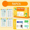 Caderno de Traço e Desenho Infantil com Tinta Apagável