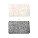 Kit 2 Tapetes para Banheiro Antiderrapante & Ultraabsorvente 3D