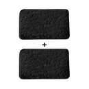 Kit 2 Tapetes para Banheiro Antiderrapante & Ultraabsorvente 3D