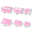 Kit Organizador de Malas para Viagem