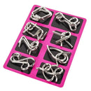 Kit Quebra Cabeça de Metal Enigma