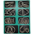 Kit Quebra Cabeça de Metal Enigma