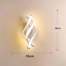 Arandela de Parede LED Espiral Moderna