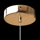 Pendente Vintage Oval de Cristal Iluminação Elegante